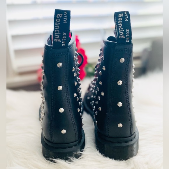 Dr. Martens 1460 Studded Boots - Picture 6 of 9